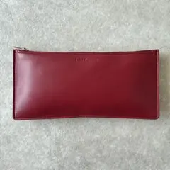 R&D.M.Co- オールドマンズテーラー レザー ポーチ S レッド - メルカリ