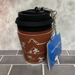 【新品未使用】ディズニーバッグチャーム　ホットドリンク型　キーチェーン