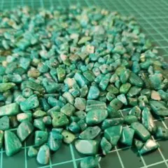 アマゾナイト 濃い さざれ石 天然石 ビーズ