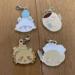 ちいかわ メタルチャーム モモンガ くりまん シーサー ラッコ4種セット