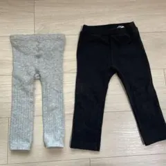 apres les cours、ユニクロ　リブレギンスセット