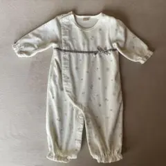 プティマイン　ロンパース　カバーオール　花柄　2wayオール