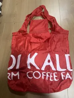 KALDI エコバッグ 赤のサムネイル