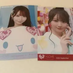 ＝LOVE イコラブ 大谷映美里 シナモロール コラボ 内緒バナシ 生写真 ヨリ
