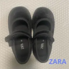 美品 ZARA ベビー 靴 フォーマルシューズ ブラック 黒 12.5 13cm
