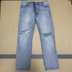 SeaRoomlynn ダメージデニム ヴィンテージライトブルー 25inch