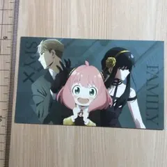 SPY×FAMILY WIT×CLW 原宿 限定 特典イラストカード 全員　C