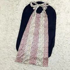 ボウタイ ロングワンピース