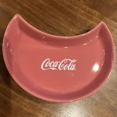 Coca-Cola コカ・コーラ 三日月型 陶器製 トレイ