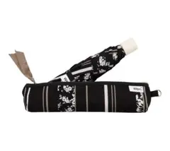 Wpc. 折りたたみ傘 ストライプ 花柄 50cm