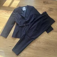 GIRL スーツ　セットアップ パンツ　s ネイビー