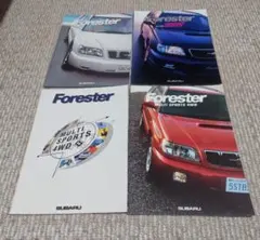 フォレスター　カタログ　SUBARU Forester カタログ 4冊セットのサムネイル