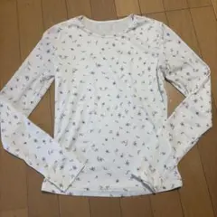 SHEIN FRIFUL 花柄ラウンドネック ロング スリーブ Tシャツ　M
