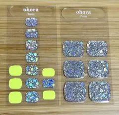 【4/29まで】ohora ジェルネイルシール PD-031ネオン×ホログラム