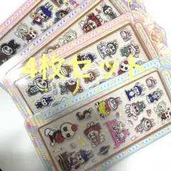 ラブブ アクリルステッカー 4枚セット