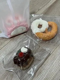 Creamy tree セット　プレッツェル　ロールケーキ　エクレアチョコ