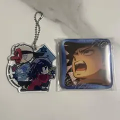 鬼滅の刃　柱展　柱百景　マニアック缶バッジ　冨岡義勇　アクリルキーホルダー