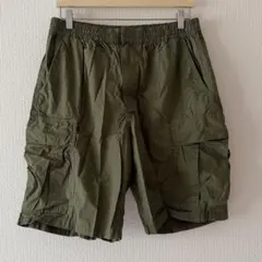 GU カーゴショートパンツ オリーブ M