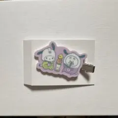 ナガノフレンズ サンリオ 前髪クリップ ポチャッコ パグさん