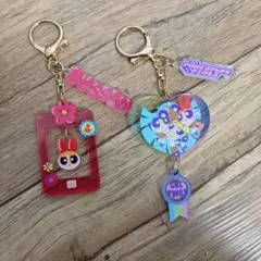 未使用　パワーパフガールズ　ゆらゆらキーホルダー　ver.2 ガチャ