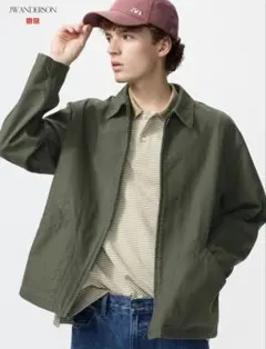 試着のみ UNIQLO & JW ANDERSON ジップアップブルゾン JWA
