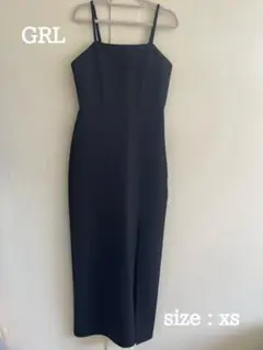 GRL 田中みな美スリットタイトキャミワンピース