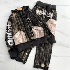 cvtvlist カタリストタイダイ柄 パーカーとパンツ セットアップ - メルカリ
