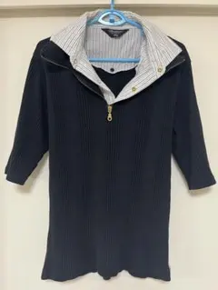 ニット ネイビー