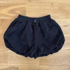 【terawear emu】　バルーン　ショートパンツ　コーデュロイ