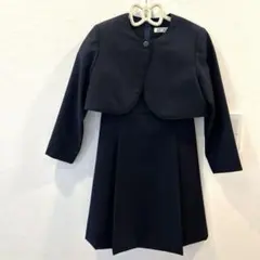 マムエモア濃紺　ジャンパースカートボレロセット120.115
