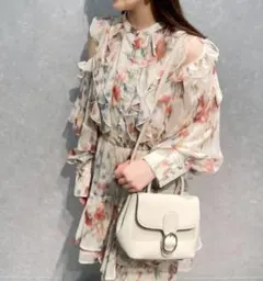 SNAIDEL シフォンミニワンピース 型番swfo244271