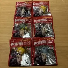 鋼の錬金術師 フィギュアストラップ 6種類フルセット