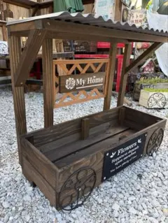 NO 106 三角屋根の多肉植物棚、Flower MARKET FRESH 5段 - メルカリ