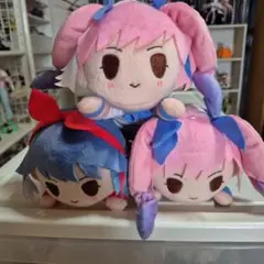 おめがシスターズ　寝そべりぬいぐるみ　３体セット　まとめ売り