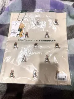 【週末セール】新品未使用 スターバックス ジェラートピケ ブランケット gelato pique - 「新品未使用」ジェラートピケ ブランケットの