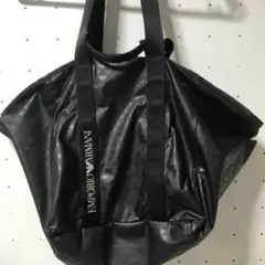 検索総計1200回EMPORIO ARMANI ブラックトートバッグ
