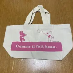 リサとガスパール　トートバッグ　お散歩バック