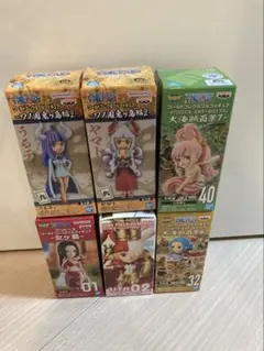 ワンピース　ワールドコレクタブルフィギュア　6点セット