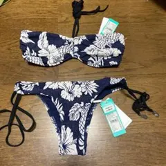 seafolly ハイビスカス　パイナップル　ビキニ　水着　新品未使用のサムネイル