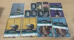 一番くじ ワンピース クリアファイル&ステッカーメタルチャーム セット