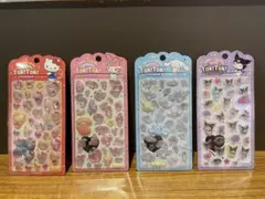 【新品・正規品】サンリオ 3Dシール 4点セット