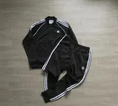 XO adidas アディダスオリジナルス ジャージ セットアップ　ブラック