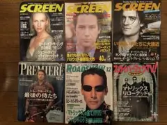 SCREEN & MOVIESTAR他雑誌セット　キアヌリーブス掲載
