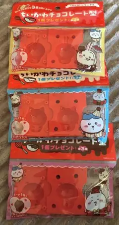 LOTTE ちいかわチョコレート型 3個セット