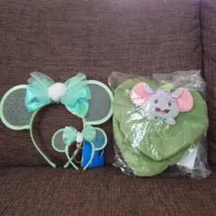 ディズニー　ティンカーベル　カチューシャ　キーチェーン　チーズ　ショルダーバッグ