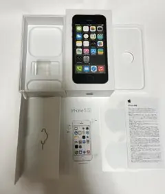 Apple iPhone 5s 16GB スペースグレー空箱　ピンあり　NO,2