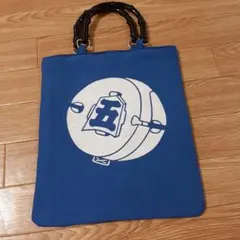 五番組 粋な纒絵手提げかばんバッグ◆江戸町火消し江戸消防神輿半纏法被手ぬぐい扇子