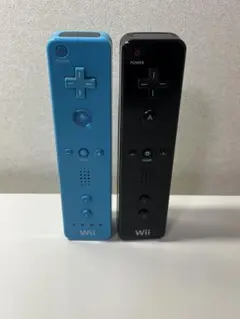 Wiiリモコン 2個セット (青と黒) 動作未確認
