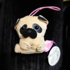 Puchies パグ ぬいぐるみマスコット
