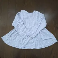 ♡美品♡n.o.u.s ドット柄ペプラム トップス / 130cm